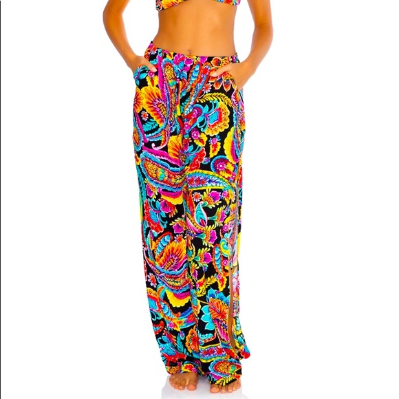 🔥HP🔥NWT- Luli Fama Moon Nights Gypsy Pants